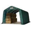 Image de Robuuste weidetent 3,3x4,8 m weerbestendig PVC-zeil 800N beschutting opslagtent, groen