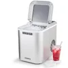 Image de AREBOS Jsblokjesmachine   IJsblokjesmaker   binnen 10-15 minuten - met IJsschep - 12kg/24u - 2,2L Watertank - Zilver
