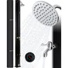 Image de AREBOS AREBOS Tuindouche 35L - Solar Douche met thermometer - Buitendouche Zonneenergie - Tuindouche Buitendouche - Zwart