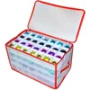 Image de XL Opbergdoos voor Kerstballen - 112 Vakken - Doos voor Kerstversieringen