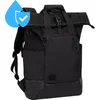 Image de Rivacase Laptop Rugzak   Schooltas Jongen - Schooltas met Laptopvak - Rugzak   Laptoprugzak- Organizer - Rugzak voor laptop   Waterdicht   Ruime opbergruimte - Back to School - 25L   Zwart