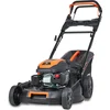 Image de FUXTEC benzine grasmaaier RM5170ES met elektrische start   51 cm maaibreedte, krachtige 4-takt OHV motor, centrale maaihoogteverstelling, opvangzak en mulchingfunctie voor middelgrote tuinen