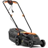 Image de FUXTEC Grasmaaie rElektrisch FX-RME33   33 cm Maaibreedte   30 L Grasopvangbak   Maaihoogte 20 60 mm   9 kg   Met Netsnoer