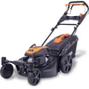 Image de FUXTEC Grasmaaier Benzine - 51cm - 4-takt - 170cc - zelfrijdend / zelftrekkend /achterwielaandrijving - Mulchfunctie - Opvangbak 60L - FX-RM5170agile