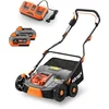Image de Fuxtec accu-beluchterset 40v Fx-e2ve38set met 2 batterijen en lader, 2-in-1, 38 cm breed