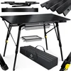 Image de KESSER® Campingtafel inklapbare Tafel - Vouwtafel voor Buiten en Camping 90 x 53 cm - Zwart