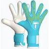 Image de T1TAN Rebel 2.0 Sky Blue Junior Keepershandschoenen kinderen - met vingerbescherming - Maat 5