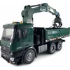 Image de Amewi 22568 Arocs Kranwagen 1:14 Elektro RC truck RTR Incl. accu en laadkabel, Met geluidsfunctie, Met lichteffect