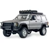 Image de Amewi JC-X12 Scale Zilver Brushed 1:12 RC auto Elektro Terreinwagen 4WD RTR 2,4 GHz Incl. accu en lader