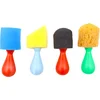 Image de Eduplay kinder verf sponzen - creatieve chunky sponge dabbers 4 stuks.