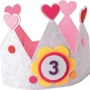 Image de Eduplay verjaardagskroon roze - kinderfeestje accessoire.