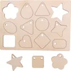 Image de Eduplay houten kerstversiering 36 stuks kerstdecoratie.