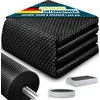 Image de tillvex Premium Pool Zonnezeil, 400 µm, rond, diameter 400 cm, warmtezeil, op maat te snijden, zonnezeil, zwembadverwarming, zwembadzonnezeil voor waterverwarming