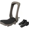 Image de Urban Iki Junior Fietsstoeltje - Zonder Montagekader - Suzume Grey/ Bincho Black -