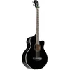 Image de Ibanez AEB8E Black akoestisch-elektrische basgitaar