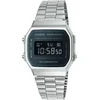 Image de Casio Vintage Iconic A168WEM-1EF Unisex Horloge 36,3 mm - Zilverkleurig