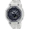 Image de G-Shock GA-2100SKE-7AER horloge transparant zwarte wijzerplaat