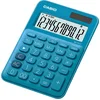 Image de Casio MS-20UC-BU Bureaurekenmachine werkt op zonne-energie, werkt op batterijen Blauw Aantal displayposities: 12