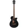 Image de Ibanez AEGB24E-BKH Black High Gloss - Akoestische basgitaar