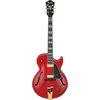 Image de Ibanez George Benson GB10SEFM-SRR Sapphire Red - Semi-akoestische gitaar