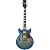 Image de Ibanez Artcore AM93QA-JBB Jet Blue Burst - Elektrische gitaar
