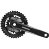 Image de Shimano Altus FC-M315-2 crankstel   36/22T   2x7/8-speed   175 mm   JIS vierkant   zwart