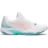Image de Women's White And Pink Asics Solution Speed Ff 21042a136 103 Shoes