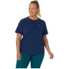 Image de Asics ROAD SS TOP W - Hardloopshirt - Blauw - XS