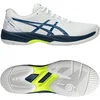 Image de ASICS Gel-Game 9 Clay/OC - Tennisschoenen - Maat 45 White/Mako Blue / Wit Blauw - Gel-Game - Tennis - Heren Tennisschoenen