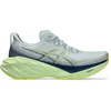 Image de ASICS Novablast 4 - Hardloopschoenen - Maat 40.5 - Cool Grey/Blue Expanse / Grijs Blauw - Novablast - Hardlopen - Dames Hardloopschoenen