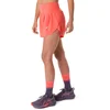 Image de ASICS Women's - Short - Maat L - Oranje - ASICS Europe BV - Hardlopen - Dames Short voor Vrouwen