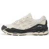 Image de ASICS Unisex GEL-NYC White/Smoke Grey - Maat EU 44.5