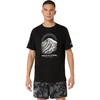 Image de ASICS Fujitrail Logo - Hardloopshirt Korte Mouw - Heren - Zwart - S