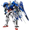 Image de Gundam OO XM Raiser MG 1/100 Model kit | Mecha titan mobile suit | Gunpla samurai robot bouwpakketten voor volwassenen | Speelgoed modelbouw zonder verf lijm of gereedschap | Japanse kunstof puzzel | Manga anime action figure box set incl stand