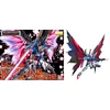 Image de Gundam Destiny Extreme Blast Mode MG 1/100 Model kit | Gunpla titan robot bouwpakketten voor volwassenen | Speelgoed modelbouw zonder verf lijm of gereedschap | Japanse 3D kunstof puzzel | Manga anime action figure box set incl stand