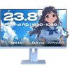 Image de JAPANNEXT Gaming Monitor 23.8" IPS Full HD (1920x1080) 120Hz 0.5ms Pastel Blauw | JN-IPS238G120F-HSP-BB