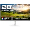 Image de JAPANNEXT Monitor Wit 28" IPS 4K UHD (3840x2160) | JN-IPS2802UHDR-W