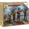 Image de Zvezda Modelbouwpakket Militaire voertuigen - 6174 British headquarters WWII Figures Plastic - 1:72 - Modelbouw