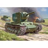 Image de Zvezda - Soviet Tank Kv-2 (Zve6202) - modelbouwsets, hobbybouwspeelgoed voor kinderen, modelverf en accessoires