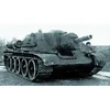 Image de Zvezda Modelbouwpakket Auto - 6281 Soviet Self-Propelled Gun SU-122 - Snap Fit kit Plastic - 1:100 - Modelbouw