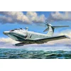 Image de Zvezda Modelbouwpakket Vliegtuigen - 7016 Ekranoplan A-90 Orlyonok - Troop Carrier Ekranoplan - Propeller Vliegtuig Plastic - 1:144 - Modelbouw
