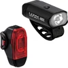 Image de Lezyne Mini Drive 400XL + KTV Drive - Fietsverlichting Set - USB Oplaadbaar Fietslicht Voor en Achter - Waterdichte fietslampjes - 5 Standen - Zwart