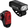 Image de Lezyne Mini Drive 400XL + KTV Drive Pro+ - Fietsverlichting set - Fietslicht voor en achter - USB oplaadbaar - Veiligheidslampjes - Waterdicht - 400 Lumen - Zwart