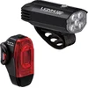 Image de Lezyne Fusion Drive 600 + KTV Drive Pro+ - Fietsverlichting set - USB Oplaadbare Fietslampjes - Fietslicht Voor en Achter - Waterdicht - 500 lumen - Zwart