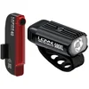 Image de Lezyne Hecto Drive 500XL/Stick+ Drive Fietslamp Set Zwart
