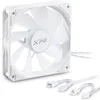 Image de XPG VENTO R 120 ARGB PWM, White, 120mm Fan, 4-Pin PWM, Speed: 300-1600 RPM, Max Air Flow: 65.33 CFM, Fan Noise: 24 dBA