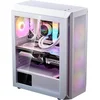 Image de XPG VALOR AIR PLUS, White, ATX Mid Tower, 3.5 inch x2, I/O: USB-A x2, HD Audiox1, Resetx1, Powerx1, ARGB Fan: (Frontx3, Rearx1)