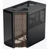Image de APNX V1-W-BK-v1 Midi Tower Zwart, Hout