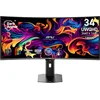 Image de MSI MPG 341CQR QD-OLED X36 - Curved UWQHD Gaming Monitor - 360hz - 34 inch - USB-C PD 98W - DisplayHDR True Black 500 - OLED Care 3.0