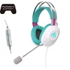 Image de ASUS TUF Gaming H1 Gen II Hatsune Miku Edition Headset Bedraad Hoofdband Gamen USB Type-A Roze, Turkoois, Wit